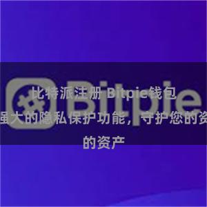 比特派注册 Bitpie钱包：强大的隐私保护功能，守护您的资产