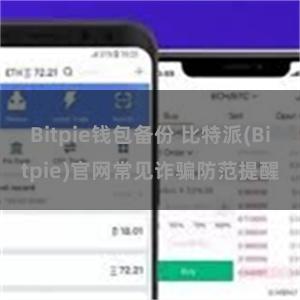 Bitpie钱包备份 比特派(Bitpie)官网常见诈骗防范提醒