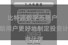 比特派数字币账户  匡助用户更好地制定投资计谋