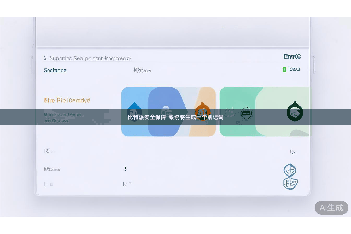 比特派安全保障  系统将生成一个助记词